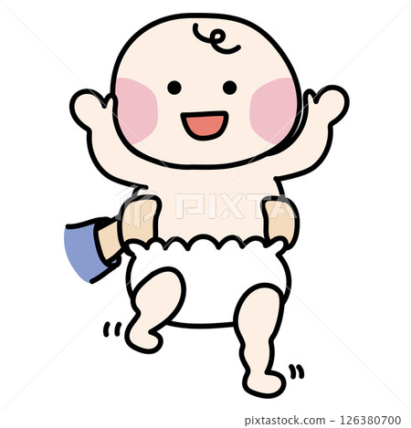 原子反射自動行走嬰兒 126380700