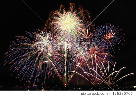 Maritime fireworks 126380765