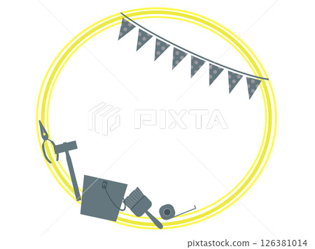 Father's Day frame with a DIY tool motif Father's Day frame with a DIY tool motif 126381014