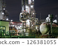 Factory night view 126381055