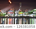 Factory night view 126381058