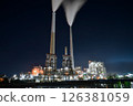 Factory night view 126381059