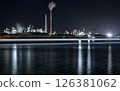 Factory night view 126381062