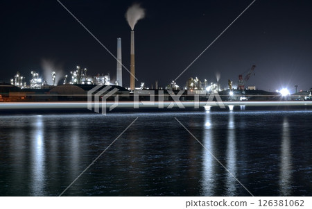 工廠夜景 126381062