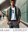 決定姿勢的男人 126381237