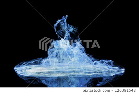 expansion, wavy, splatter 126381548
