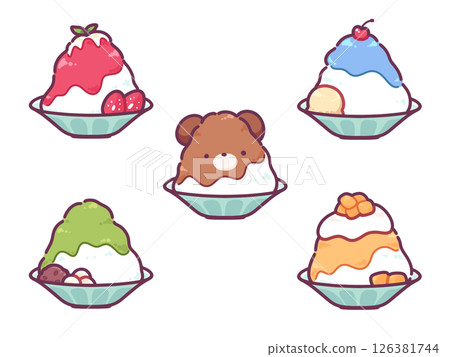 Shaved Ice 5-piece Set 126381744