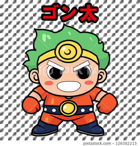 貼紙般的插圖“AI生成的圖像” 126382213