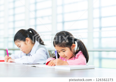 Children to study Children to study 126382273