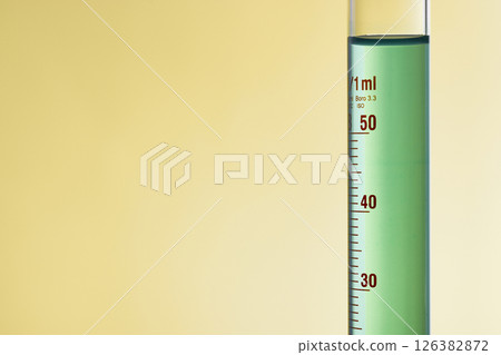 Colorful Laboratory Glassware for Modern Science and Research Background. Colorful Laboratory Glassware for Modern Science and Research Background. 126382872