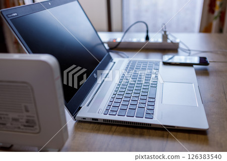 High-speed communication router for comfortable working from home High-speed communication router for comfortable working from home 126383540