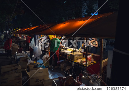 夏天節日夜店 126383874