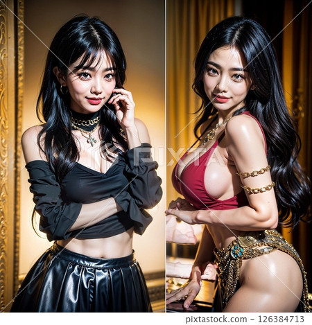 黑色比基尼??? 紅色比基尼??? 126384713