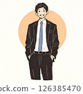 Male business person businessman 126385470