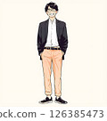 Male business person businessman 126385473