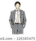 Male business person businessman 126385475