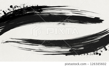 A stroke drawn with ink 126385602