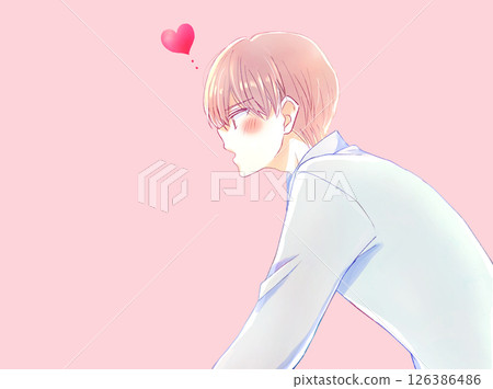 臉紅的男人睡衣愛 126386486