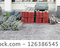 Construction scaffolding materials 126386545