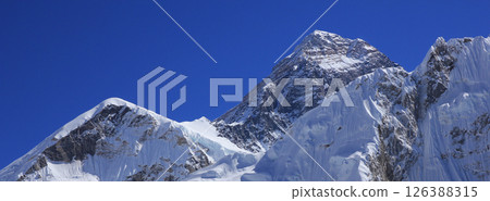 Mount Everest header, Nepal. Mount Everest header, Nepal. 126388315
