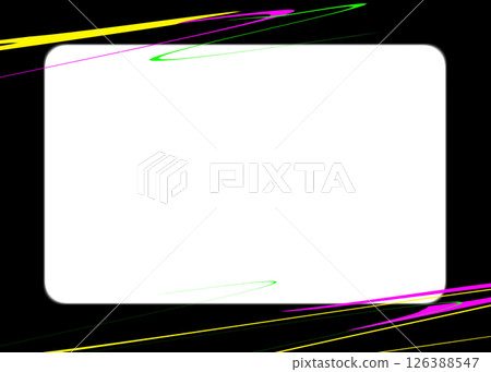 霓虹色炫彩框(簡約) 霓虹色炫彩框(簡約) 126388547