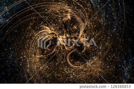 electricity, flame, fractal 126388853