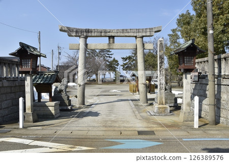 市原神社（富山縣滑川市） 126389576
