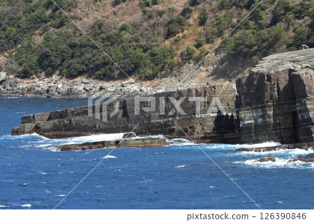 Susa Hornfels in Hagi, a nationally designated scenic spot 126390846