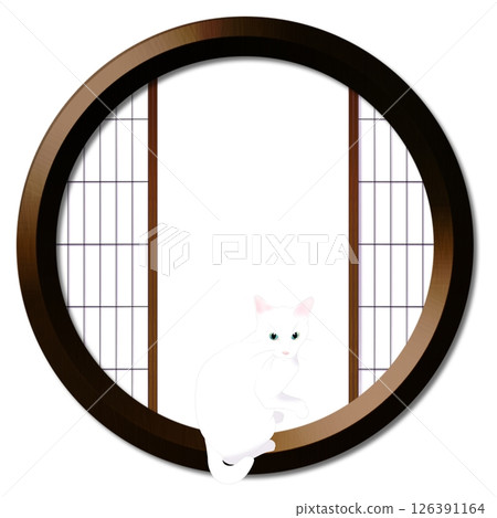 圓窗和貓 圓窗和貓 126391164
