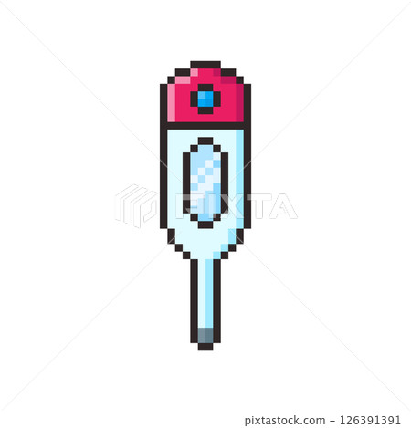Pixel art Thermometer game asset design Pixel art Thermometer game asset design 126391391