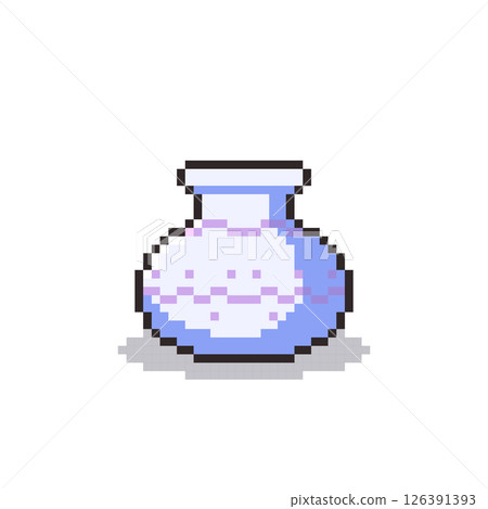 Pixel art Vase game asset design 126391393