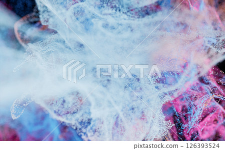 pigment, watercolor, flowing 126393524