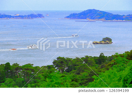 Two tourist boats entertaining fewer tourists due to the COVID-19 pandemic 126394199