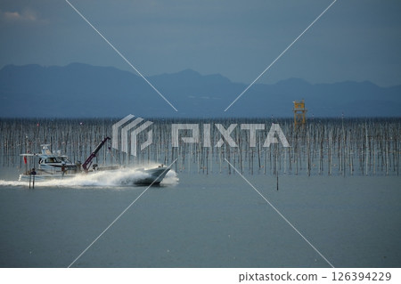 Omuta City Ariake Sea Nori field, 126394229