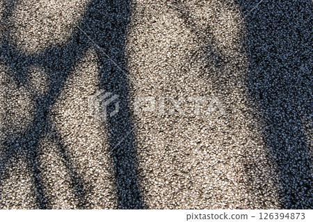 Pattern floor with old cement path. Floor texture background in sunny day with shadow. Pattern floor with old cement path. Floor texture background in sunny day with shadow. 126394873
