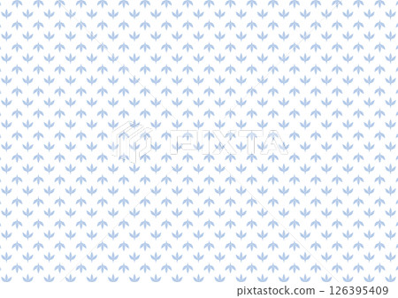 [Traditional Japanese pattern] Seamless pine pattern (blue) 126395409