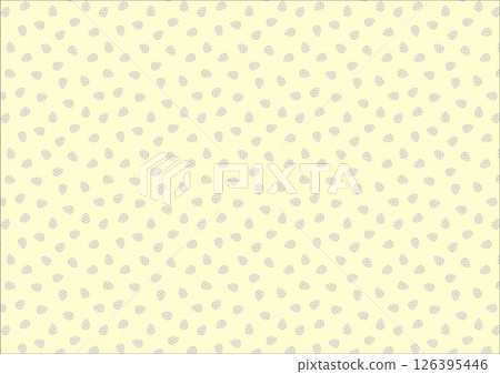 [傳統日式圖案]無縫松樹圖案（黃色） 126395446