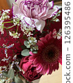 Bouquet of many red flowers 126395486