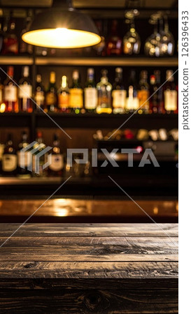 《AI image》Image of a bar counter 《AI image》Image of a bar counter 126396433