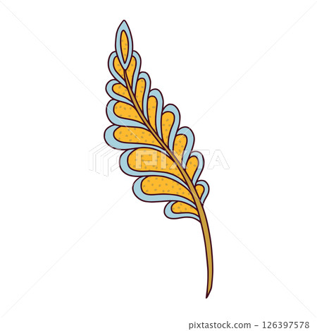 Jacobean Floral Paisley Plant Clipart Vintage Botanical Decorative Leaf Element. Vector Fantasy Ethnic Ornament for Textile, Fabric, Wallpaper, Decoupage, Boho Isolated Design Jacobean Floral Paisley Plant Clipart Vintage Botanical Decorative Leaf Element. Vector Fantasy Ethnic Ornament for Textile, Fabric, Wallpaper, Decoupage, Boho Isolated Design 126397578