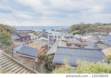 佐渡：宿根木的街道 126398049