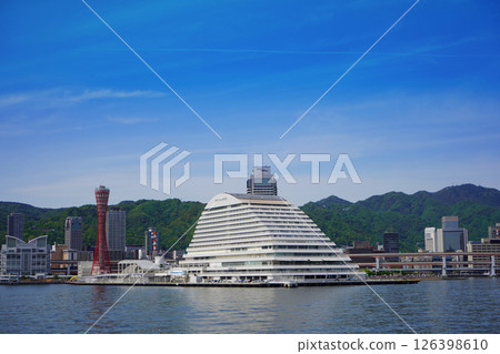 Scenery of Meriken Park in Kobe Port Scenery of Meriken Park in Kobe Port 126398610