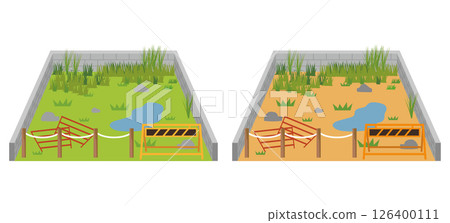 vacant land, abandoned land, barren land vacant land, abandoned land, barren land 126400111