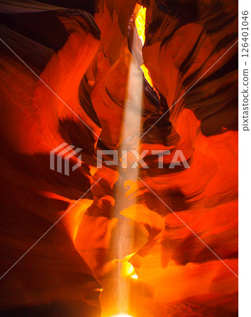 Antelope Canyon, the sanctuary of Navajo, Arizona, USA 126401046