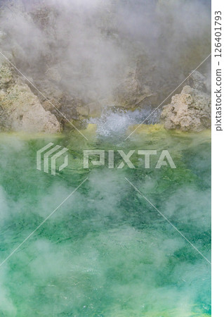 玉川溫泉，日本酸性最強的溫泉。日本秋田 126401793