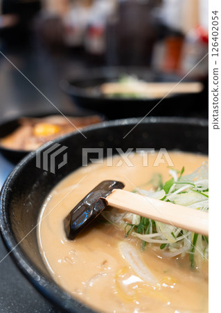 Delicious Sapporo miso ramen Delicious Sapporo miso ramen 126402054