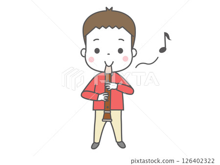 吹豎笛的男孩 吹豎笛的男孩 126402322