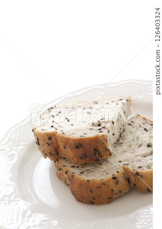 Black sesame paste Black sesame paste 126403324