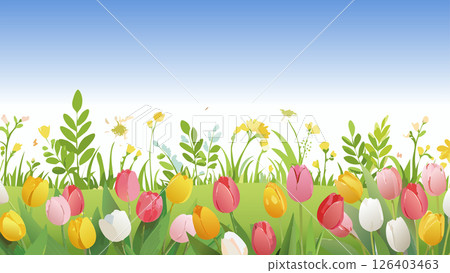 鬱金香田景觀_1 126403463