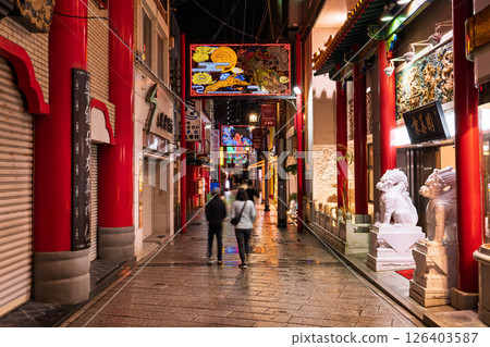 《長崎縣》長崎新地中華街/夜景 126403587